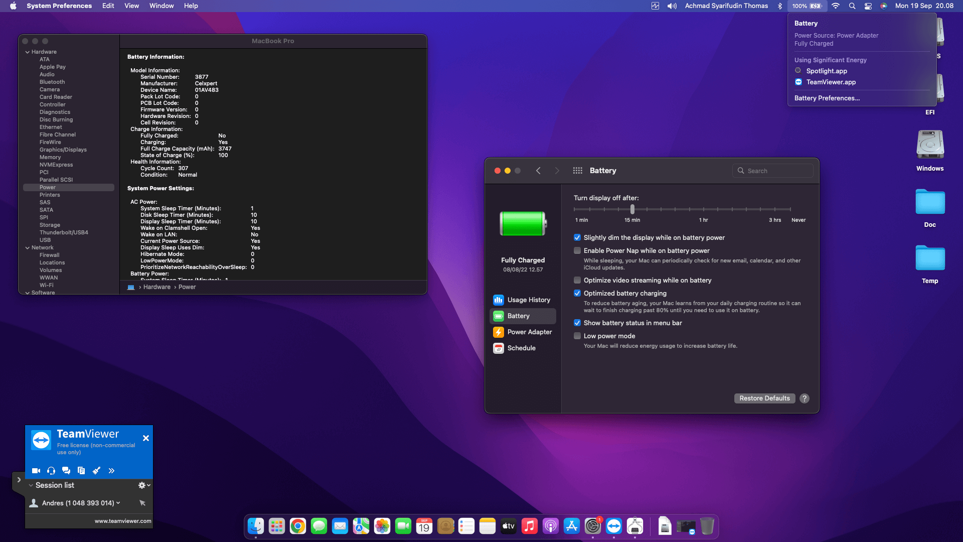 Lenovo Thinkpad L390 3rd   Touchscreen [WhiskeyLake   Intel UHD 620 + PS2]   OpenCore 7